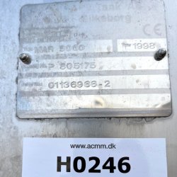 9.000 ltr. H0245-H0246 2 stk.