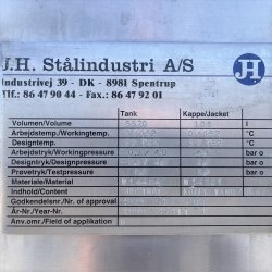 5.570 ltr. V2012-V2015 4 stk.