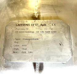 800 ltr. V2051 2 stk