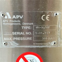 APV homogenisator PU135