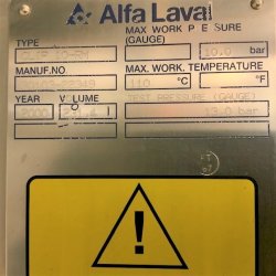 PH 69 Alfa Laval Clip 10RM