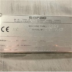 Serac manuel betjent fyldemaskine