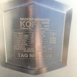 500 ltr. V1615-V1617 3 stk.